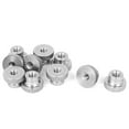 thumbnail image 2 of Unique Bargains 10 Pcs M4x12mm 304 Stainless Steel Leveling Knurled Thumb Nuts Fasteners, 2 of 5