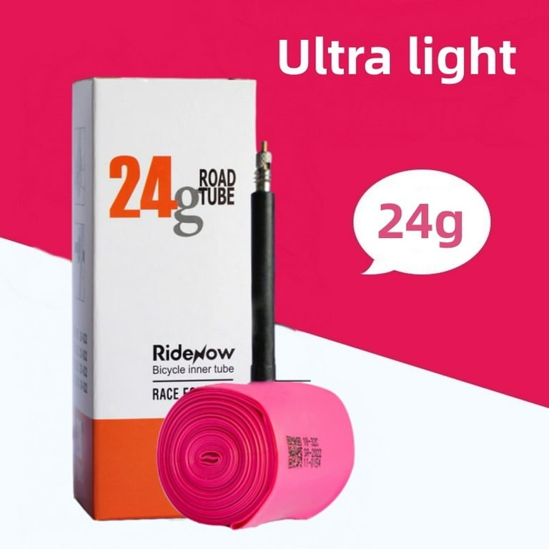 Leye 24g Ultralight 700C Bike Inner Tube TPU Road Bicycle Tire 700C Bike Tube Compatible with 700x18C 700x23C 700x25C 700x28C 700x30C 700x32C Valve