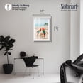 thumbnail image 5 of Beachside Parrot Pair Shadowbox Print Coastal Art Prints by Notoriart, White Frame, 25 x 37, 5 of 7