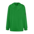 thumbnail image 4 of GIPQJK Graphic Sweatshirts for Men American Flag Design Hoodies 2024 Fall Trendy Crewneck Drawstring Hoodies Pullover with Pockets,Green 4XL, 4 of 5