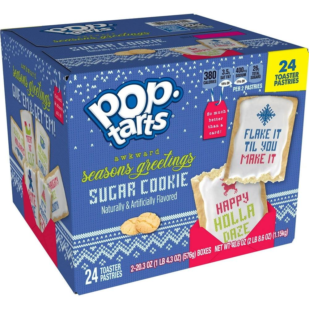 Kellogg's PopTarts Limited Edition, Sugar Cookie (24 Count) Walmart