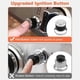 thumbnail image 5 of BBQ Grill Replacement Push Button Igniter Pulse Starter Kit for Gas Burner, 5 of 5