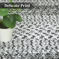 thumbnail image 7 of 2025 New Modern Braided Print Area Washable Rug, Entryway Non-Slip Runners, Ultra-Thin Farmhouse Kitchen Mat, Non-Shedding Accent Carpet, for Bedroom Bedside Laundry, 7 of 7