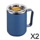 thumbnail image 1 of vaso aislado,Taza de café aislada Taza de viaje Mujeres Hombres,Vaso aislado con tapa deslizante y asa,Vaso térmico taza de café sellada de acero inoxidable,Taza de café de doble pared para, 1 of 10