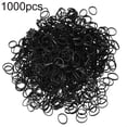 thumbnail image 1 of 1000Pcs Elastic Hair Rope Ties Women Girls Bind Ponytail Holder Rubber Band, 1 of 10