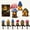 A, variant on 1 pcs, Solar Powered Resin Gnome Garden Stake Light,Solar Powered Mini House, Waterproof Mushroom House LED Landscape Lamp, Fantasy Aesthetic for Yard Path,Exterior Ambiance Light,Plant Pot , A