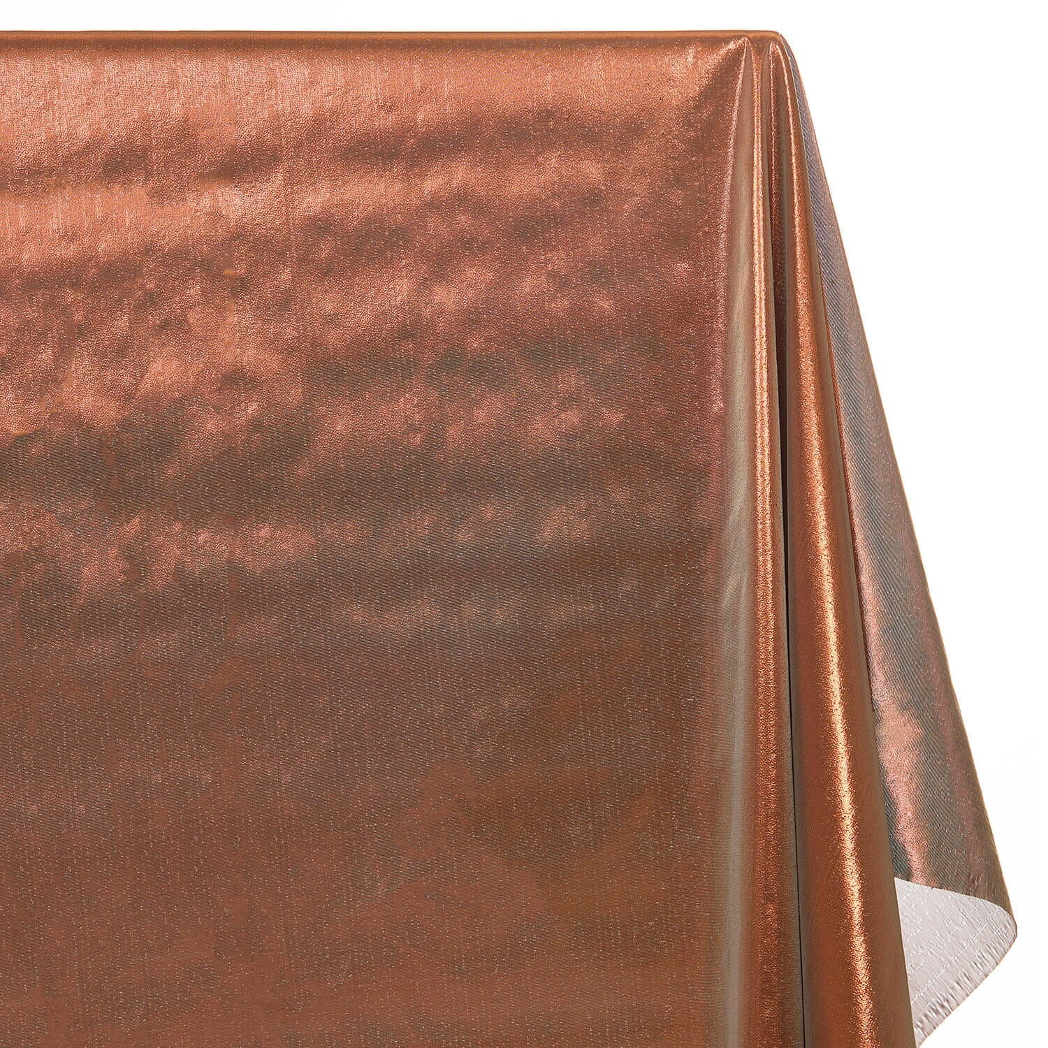Tissue Lame Fabric Shiny 44'' Wide Craft Decoration Costume Design By the yard (Bronze)