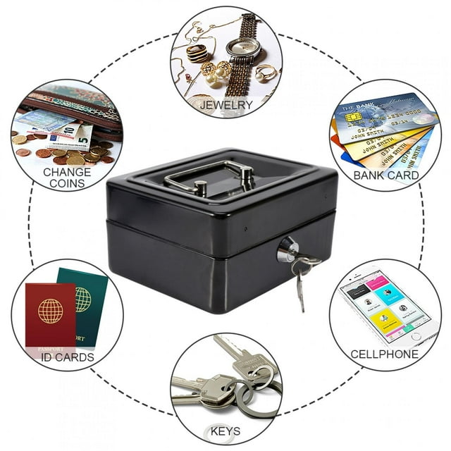 Khall Safe Box, Security Box, Home Safe Box Kids For Household Home Money