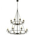 thumbnail image 2 of Meyda Tiffany 181462 Estrella 16 Light 54" Wide Taper Candle Style Chandelier, 2 of 7