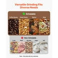 thumbnail image 3 of VEVOR Electric Grain Mill Grinder, 1.8 lbs Commercial Spice Grinders, High Speed 2100W Stainless Steel Pulverizer Powder Machine, for Dry Grains, Spices, Cereals, Coffee, Corn & Pepper, Swing Type, 3 of 9