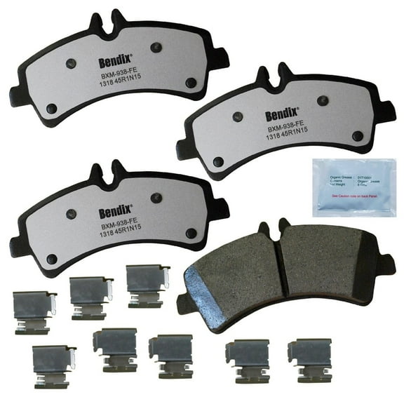 Bendix Brakes Disc Brake Pad Set Fits select: 2013-2018 MERCEDES-BENZ SPRINTER, 2007-2009 DODGE SPRINTER