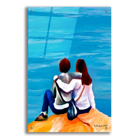 Epic Art 'A moment to remember' by Ata Alishahi, Acrylic Glass Wall Art, 24"x36"