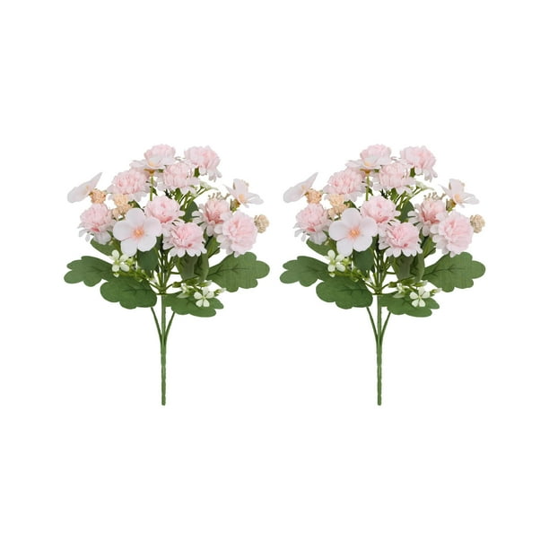 Flores Artificiales de Hortensia Realistas para Decoración de Mesas de Otoño, Ramos de Boda, Decoración Del Hogar y La Oficina, Arreglos Florales Artificiales, Flores Falsas Reutilizables para Centro