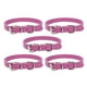 thumbnail image 1 of Collar de perro Collares de cuero para cachorros Collares de perro ajustables para perros pequeños Collar multicolor para mascotas, 1 of 5