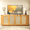 Rattan, variant on TV Stand, Modern Entertainment Center for TVs Up to 75 inch