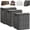 XL, variant on 180L Spacious Moving Storage Bin - Large Capacity Zippered Fabric Organizer for Bedding & Clothes, Foldable Blanket Bag with Reinforced Handles for Quilts, Comforters & Moving Day