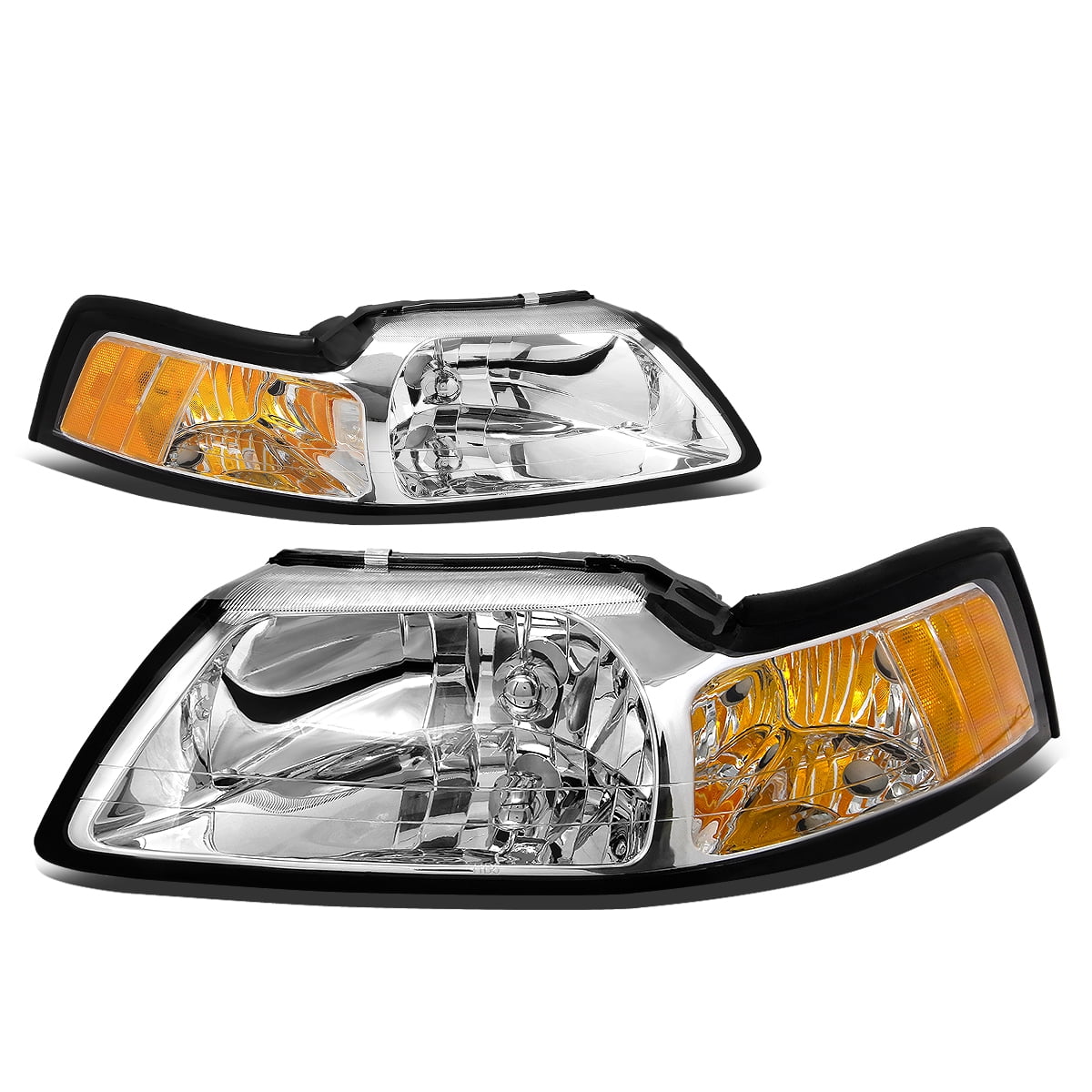 DNA Motoring OEM-HL-0036-L Factory Style Driver/Left Side Headlight Lamp Assembly Replacement
