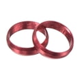 thumbnail image 4 of Uxcell Anneaux de Cible de Fléchettes, Accessoires en Aluminium - Lot de 6 (Rouge), 4 of 5