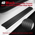 thumbnail image 5 of Xotic Tech Car Door Edge Guards Door Sill Protector Film Automotive Anti-Collision Carbon Fiber Vinyl Wrap Stickers for Most Cars Accessories (4D Black 2.7Inch Wide, 2Ft/1.25Ft), 5 of 9