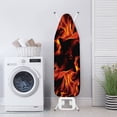 thumbnail image 3 of HELLHERO Easy Installation 15x54 Ironing Board Cover and Pad - Elastic Edge, Applicable Standard Size Iron Board Cover, Stain Resistant, Setup for Effortless Ironing Experience, Fire, 3 of 5