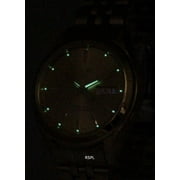 Seiko Mens Series 5 Gold Dial Watch - SNKL28