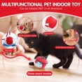 thumbnail image 4 of Juguete interactivo con forma de pelota para gatos, nuevo juguete automático para perros y gatos, juguetes de enriquecimiento para gatos aburridos en interiores, juguetes inteligentes con forma de, 4 of 7