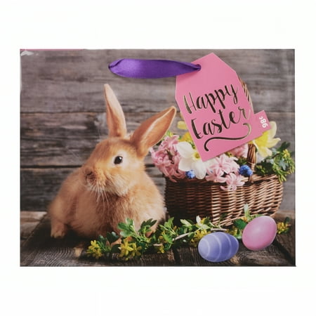 Easter Gift Bag, Bunny and Basket