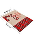 thumbnail image 3 of Festive Christmas Tablecloth Linen Material Decoration Perfect for Home Office Use, 3 of 3