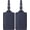 Blue, variant on Luggage Tags, Thick & Durable, Easy to Identify, Privacy Protection, TSA Approved Travel Essentials Suitcase Tags - 2 Pack, Blue