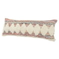 thumbnail image 6 of Ox Bay Cailee Diamond Chevron Throw Pillow, 14" x 36" Reactangle, Multi-color & White, Count per Pack 1, 6 of 11