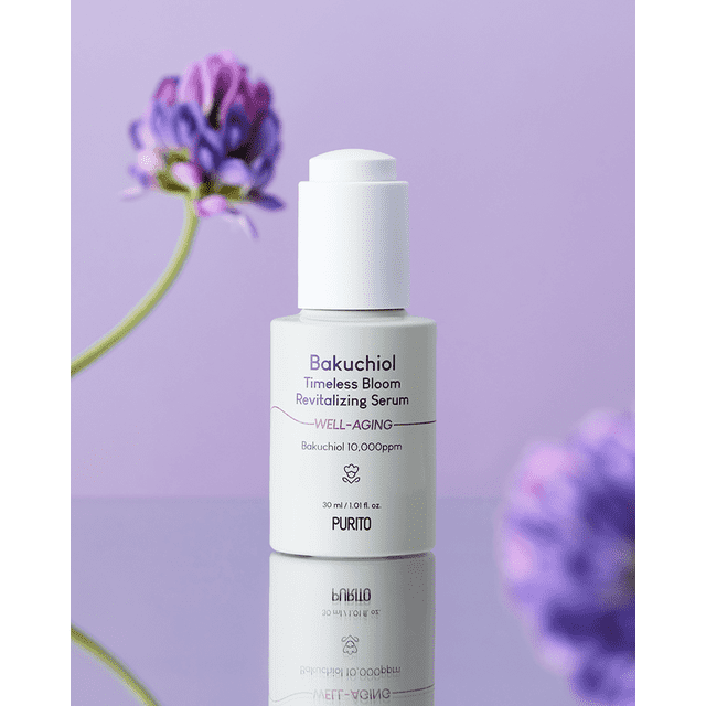 PURITO Bakuchiol Timeless Bloom Revitalizing Serum