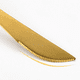 thumbnail image 3 of 4pcs304 Juego de cuchara, tenedor y cuchillo de acero inoxidable, juego de 4 piezas de oro rosa (cuchillo, tenedor, cuchara + cuchara de café) Vhermosa CPB-DE-WX334-2, 3 of 5