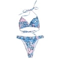 thumbnail image 3 of WREESH Women'S Long-Sleeved Shirt Mesh Sunscreen Bikini Swimsuit, 3 of 7