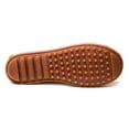 thumbnail image 2 of Minnetonka Children's Thunderbird Animikii Suede Beaded Moccasins, Brown 4 Big Kid, 2 of 6