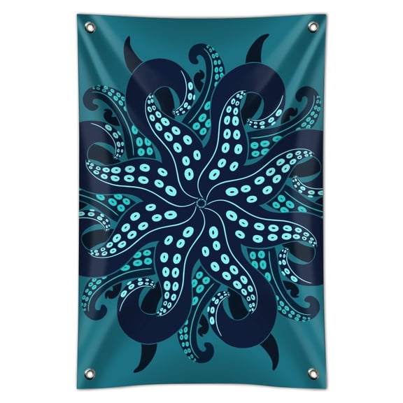 Octopus Squid Tentacles Home Business Office Sign
