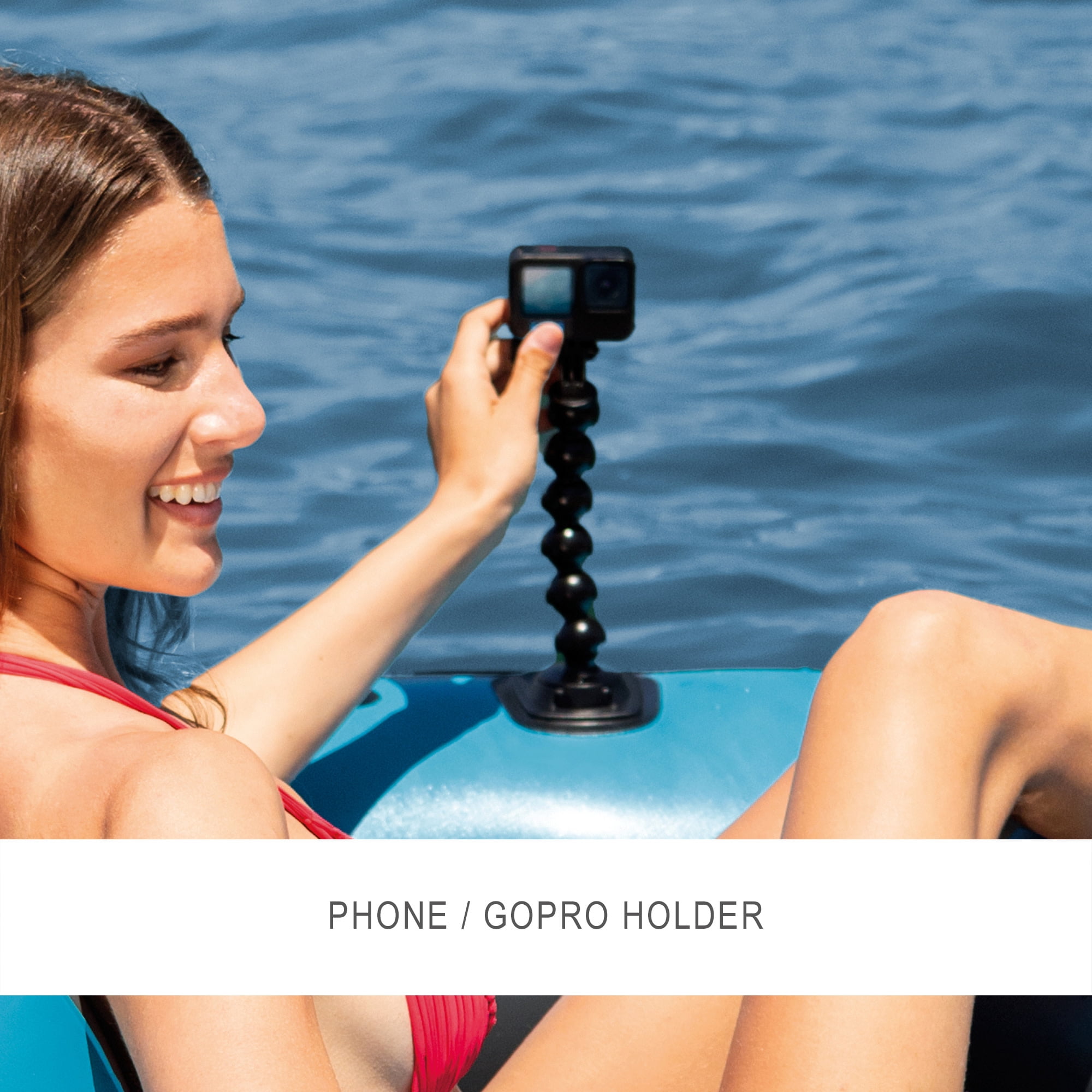Intex: River Run 1 Pro - Teal - 55" Inflatable Tube, Floating Water Lounger, Phone Mount, Cup Holder, Storage Bag, Mesh Bottom, Backrest, 220lb Cap