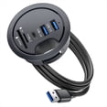 thumbnail image 5 of Concentrador USB 3.0 para Escritorio, Estación de Acoplamiento con Adaptador Multi-USB 3.0, Lector de Tarjetas SD/TF, Organizador de Escritorio y Divisor USB., 5 of 5
