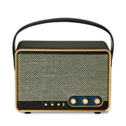 onn Large Wi-Fi Speaker with 360-Degree Directional Sound, Black