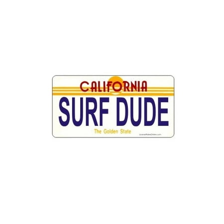 Design It Yourself California Bicycle Plate #2. Free Personalization on