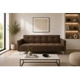 thumbnail image 1 of Sofa Cama Reclinable Paris EL BAZAR STORE Moderno Abotonado Chocolate 75 cm 190 cm 80 cm, 1 of 7