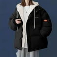 thumbnail image 3 of Fashion Winter Warm Hooded Coats for Womens Plus Size Loose And Comfortable Down Jacket Fashionable Jacket, 3 of 7