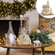 thumbnail image 5 of Casas de pueblo decorativas navideñas creativas, estilo retro, rústico, vívido, elegante, iluminadas, decoración navideña para el hogar, 5 of 5