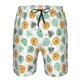 thumbnail image 3 of Balery Tiger Leaves Traje de Baño Estilo Hawaiano para Hombre, Shorts de Secado Rápido con Bolsillos-XX-Large, 3 of 6
