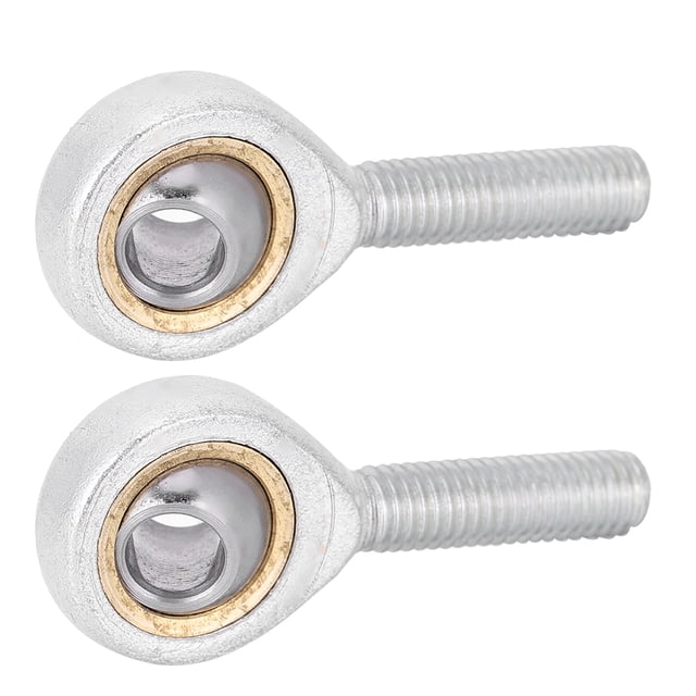Articulated Bearing Self Lubricating Articulated Bearing Rod End Joint Bearing 2pcs SA8t K Self Lubricating Articulated Bearing Male Thread Assembled Rod End Bearing