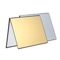thumbnail image 4 of BELOVING Light Reflector Foldable Light Diffuser Board for Photography Outdoor Indoor A3 Gold Argent, 4 of 10