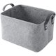 thumbnail image 1 of Bolsa de almacenamiento de fieltro Cesta de lavandería Cesta de almacenamiento Cesta de fieltro, 1 of 4