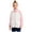 Pink, variant on Boys Girls Coral Velvet Stand Collar Zip-Up Jacket with Contrast Trim and Side Pockets Winter Warm Coat Blue 7-8