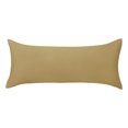 thumbnail image 1 of PiccoCasa 1Pc Pillowcase Zipper Long Staple Cotton, Queen Camel Color, 1 of 10