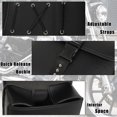 thumbnail image 5 of Unique Bargains Pair Universal Motorcycle Saddlebag Quick Release Buckles Black for Motorcycle 10.24"x4.33"x9.45", 5 of 8