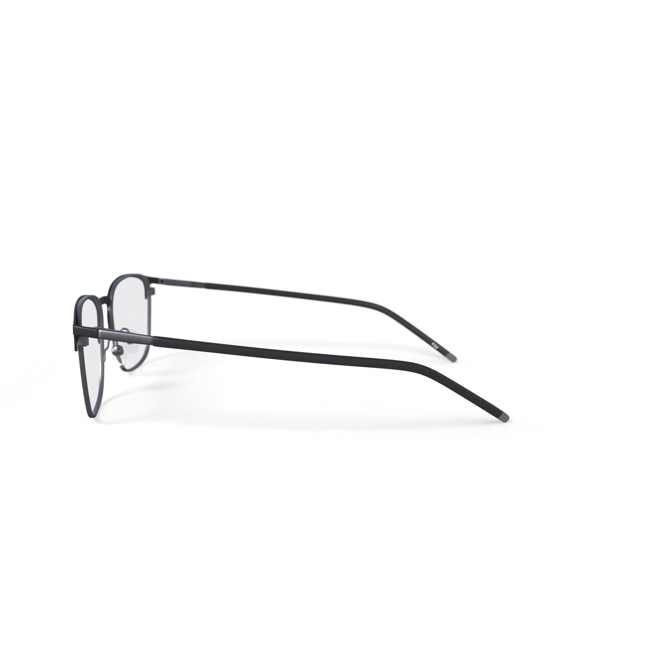 Walmart Men's Spencer Browline Prescription Eyeglasses with Case, Green